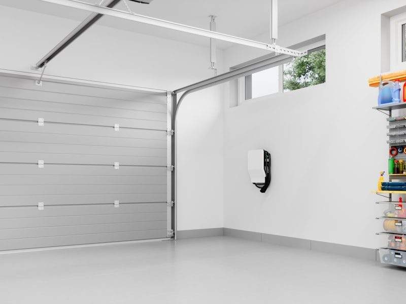 Clean garage after cleanout in Poulsbo, WA